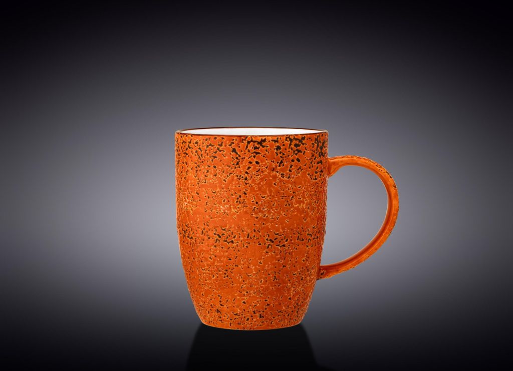 Wilmax Becher 460 ml Orange aus Porzellan Produktbild 