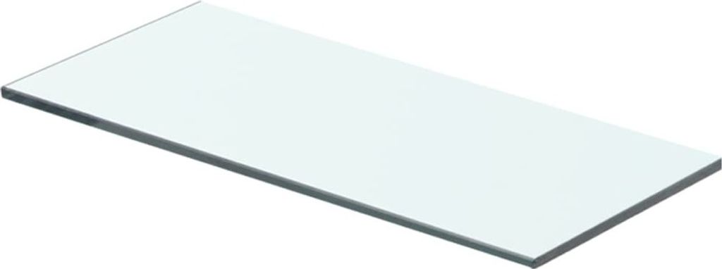 The Living Store Regalboden Glas Transparent 40 cm x 12 cm