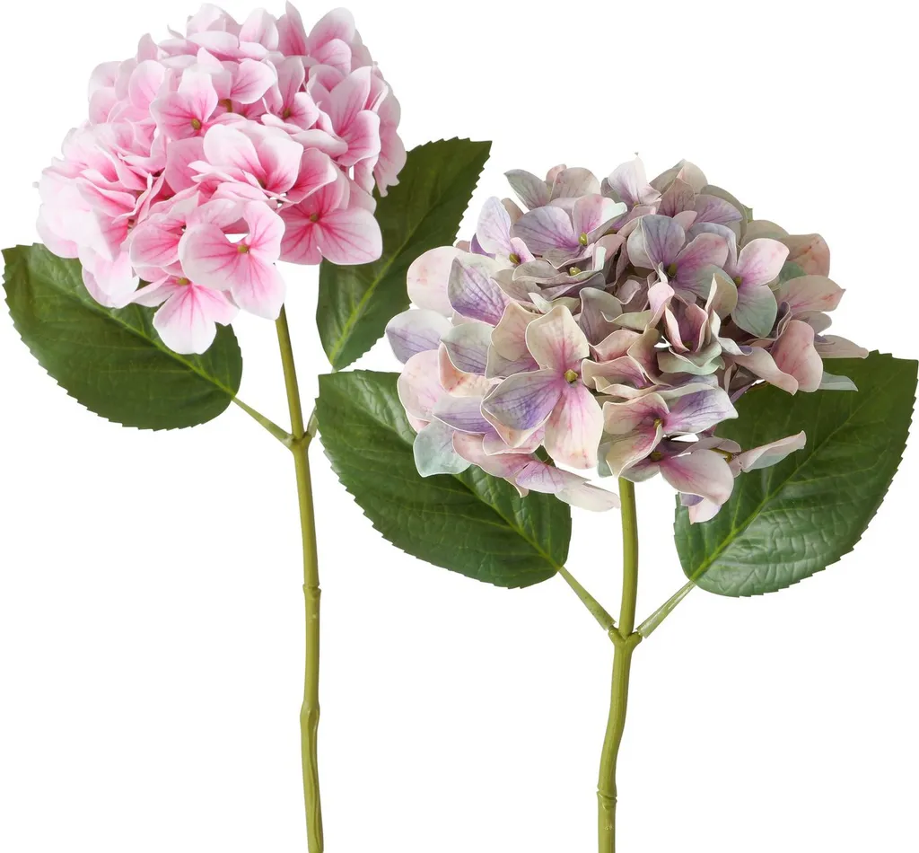Must-Have Decor: Ortensia Artificiale Rosa 46cm Realistica - 4