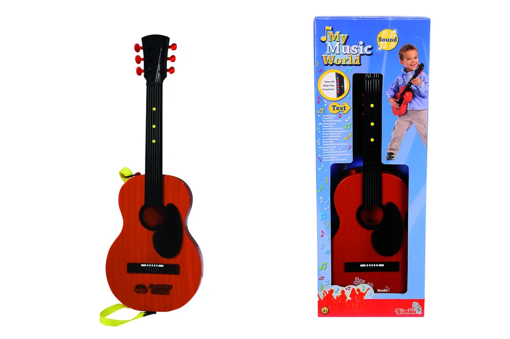 Guitare MMW Magic Play à 6 Cordes Métalliques et 8 Musiques Intégrées - 3