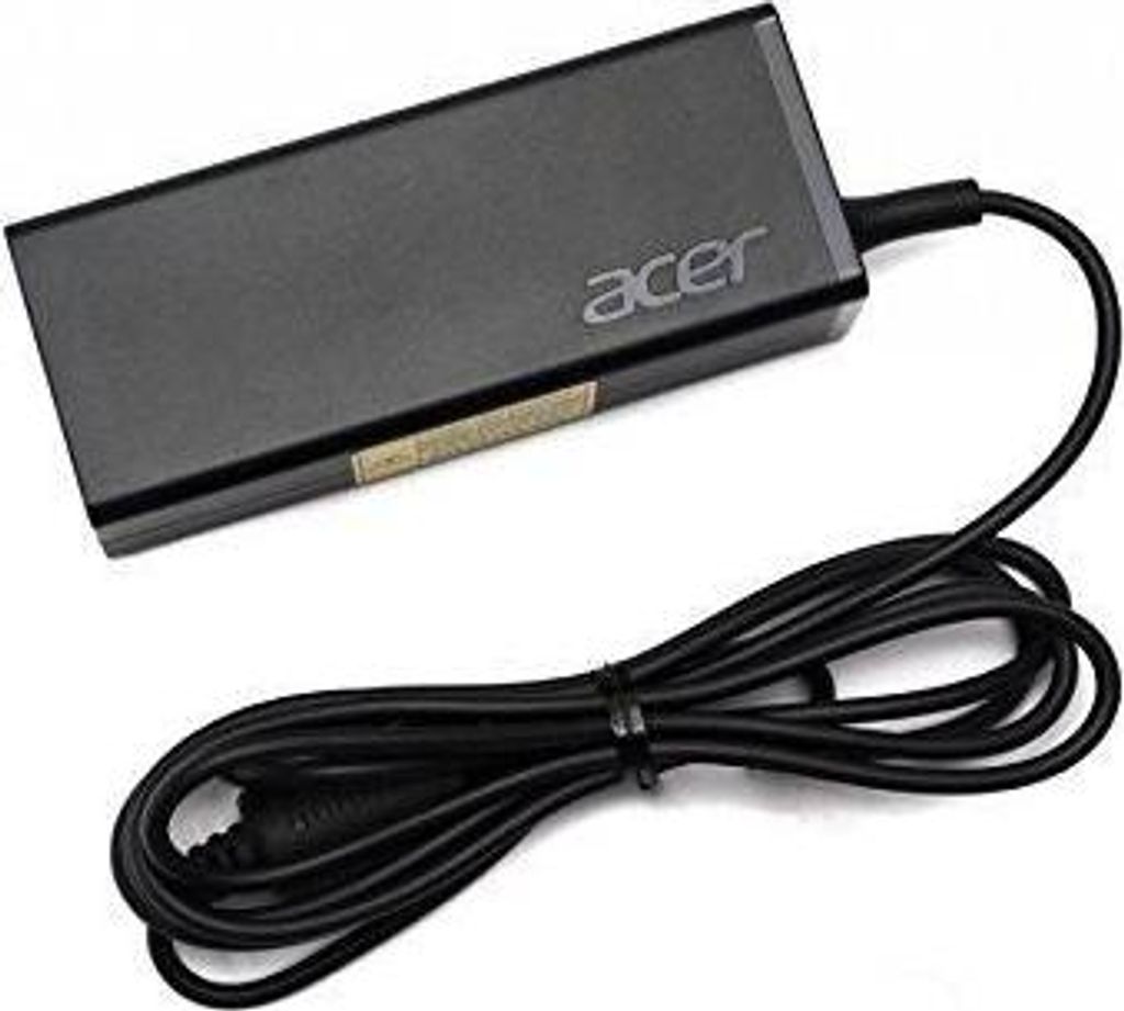 Acer voeding, 45W, 19V, 1.1x3.0x7.7, model ADP-45FE, zwart. Productafbeelding 