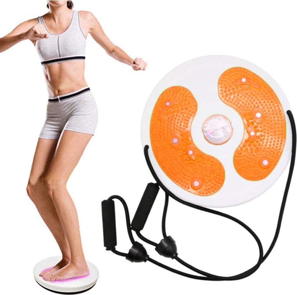 Ariko Cardio Twister - Bauchtrainer - Bauchmuskeltrainer - Balance Trainer - Workout - Balance Board - Heimtrainer - Orange