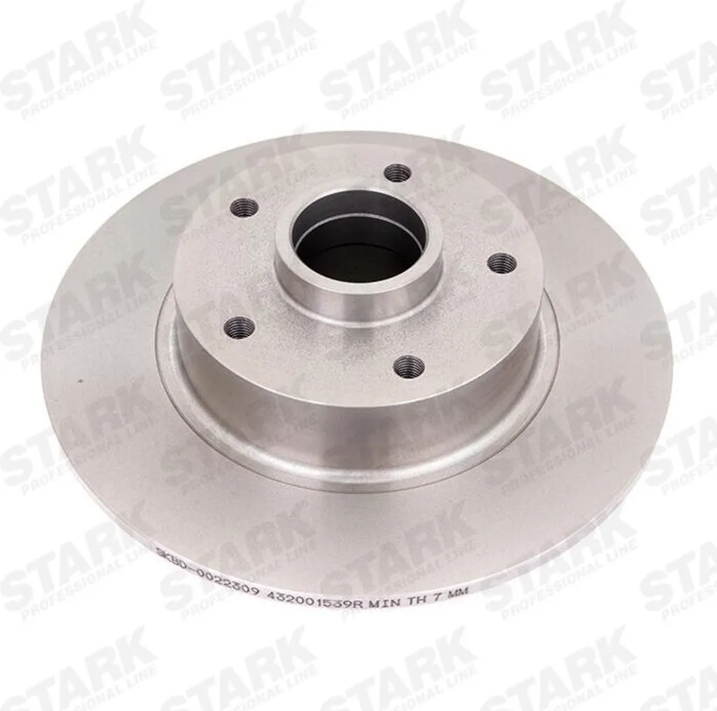 Disque de frein arrière STARK : stop aux vibrations sur Megane et Fluence