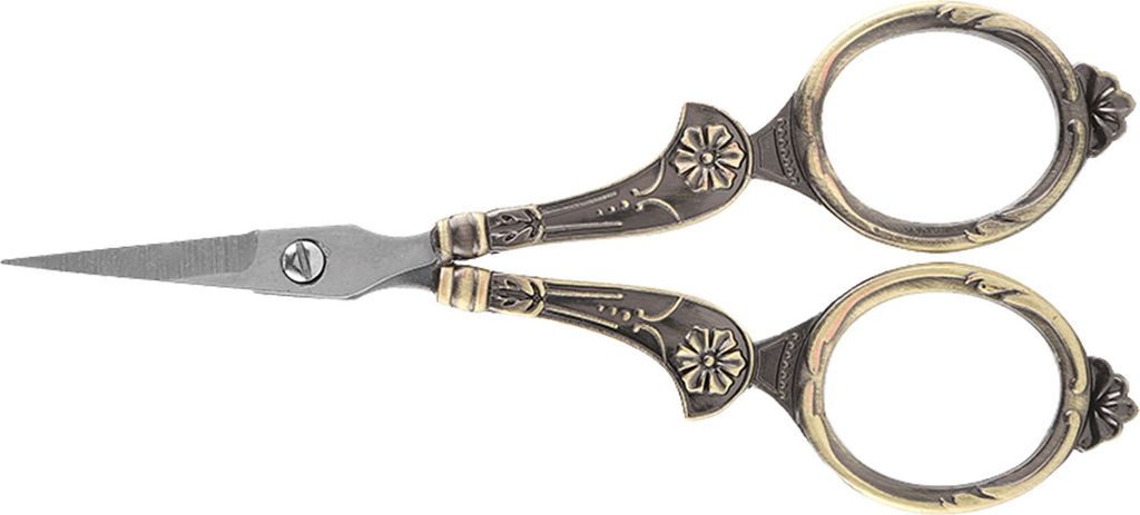 Mini-Nähschere aus Edelstahl im Vintage-Stil, klassisches Schneide- und Stickwerkzeug (#1)