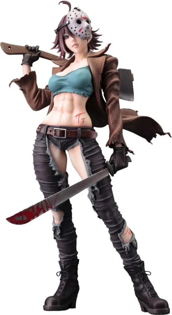 Figurine Jason Voorhees 1/7 Bishoujo - Déco Idéale pour Fan d'Horreur