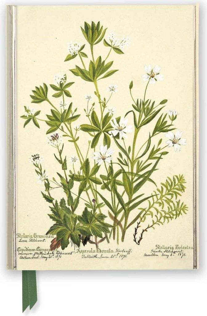 A5-Notizbuch, liniert, „Blumen“ von RBGE, Charlotte Cowan