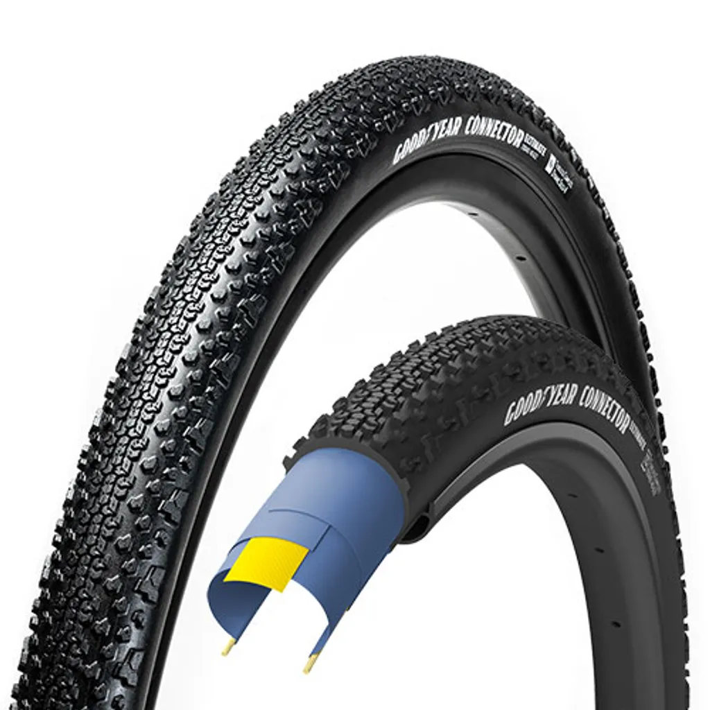 Pneu Gravel Goodyear Connector 700x40c Tubeless Ready Polyvalent Mixte