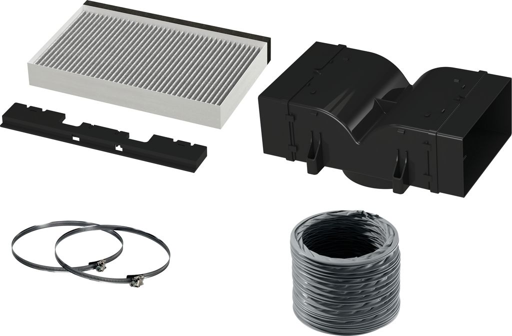 Neff Z52CBI2X4, Filter für Dunstabzugshaube, Schwarz, Grau, Neff, 300 g, 325 mm, 365 mm