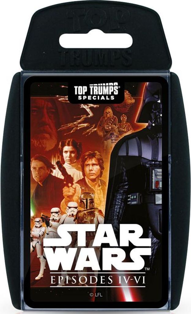 Gra karciana Winning Moves Star Wars Top Trumps 4-6 - gra Zdjęcie produktu 