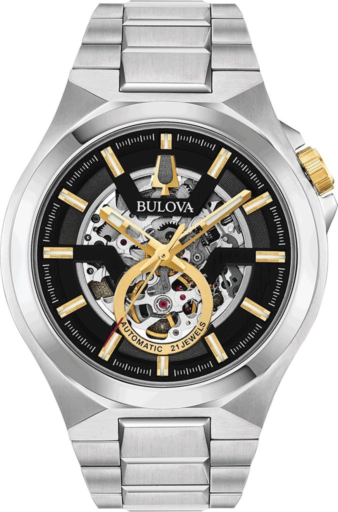 Zegarek męski Bulova 98A224 srebrny Zdjęcie produktu 