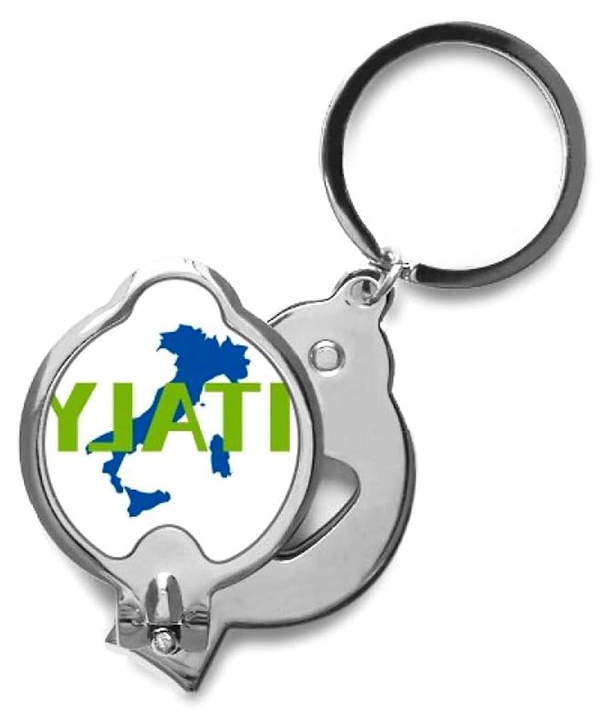 Nagelknipser aus Edelstahl, Motiv: Karte von Italien