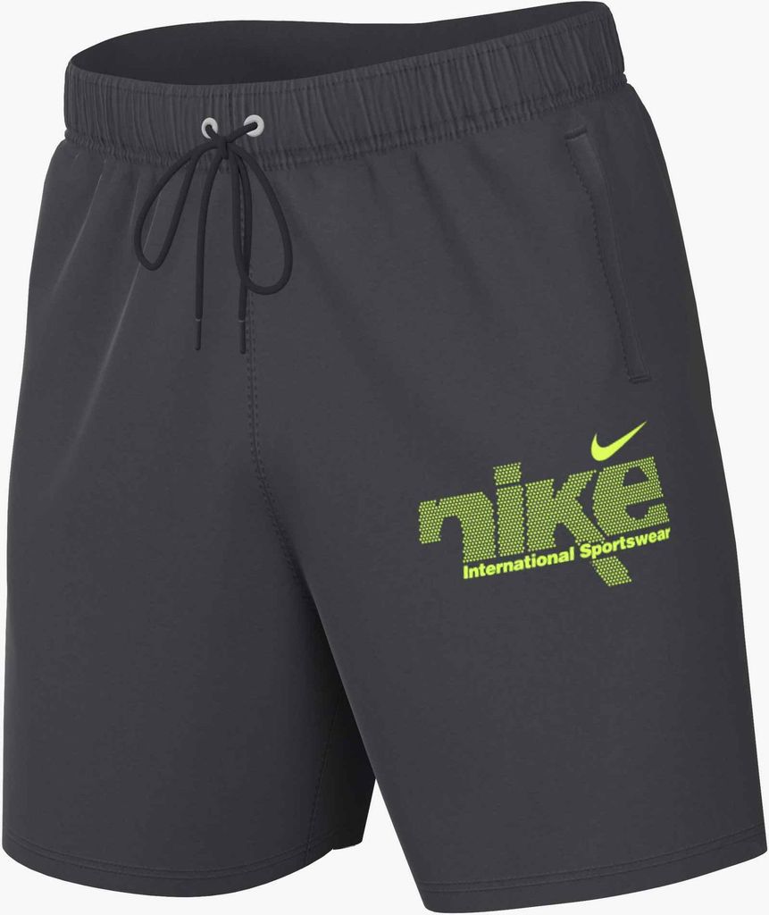 Nike M Nk Club Bb Short Swsh Sport Anthracite/White Anthracite/White S