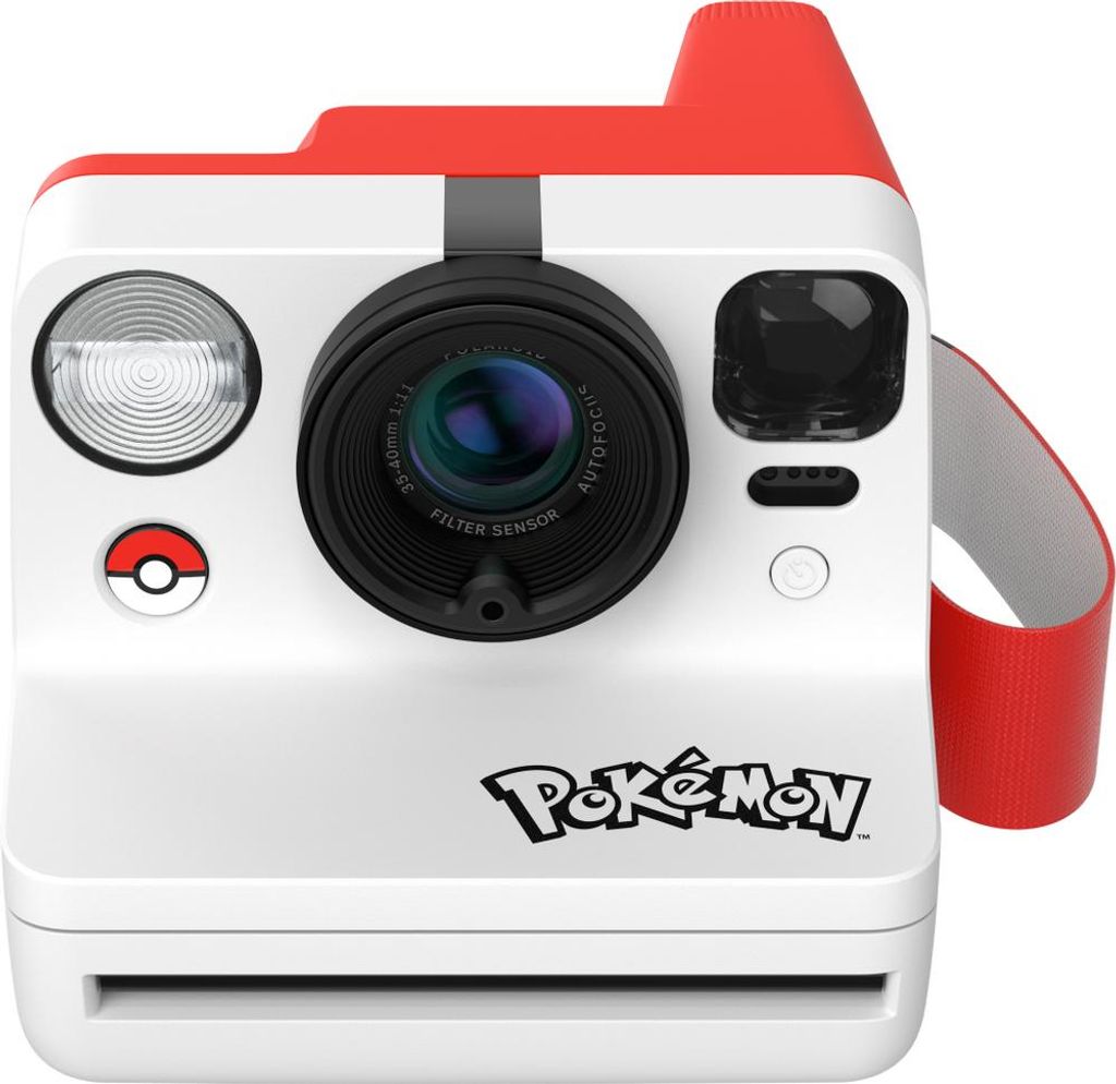 Polaroid Now Gen 3 - Pokemon Pokeball, Czarny, Biały, Zdjęcie produktu 