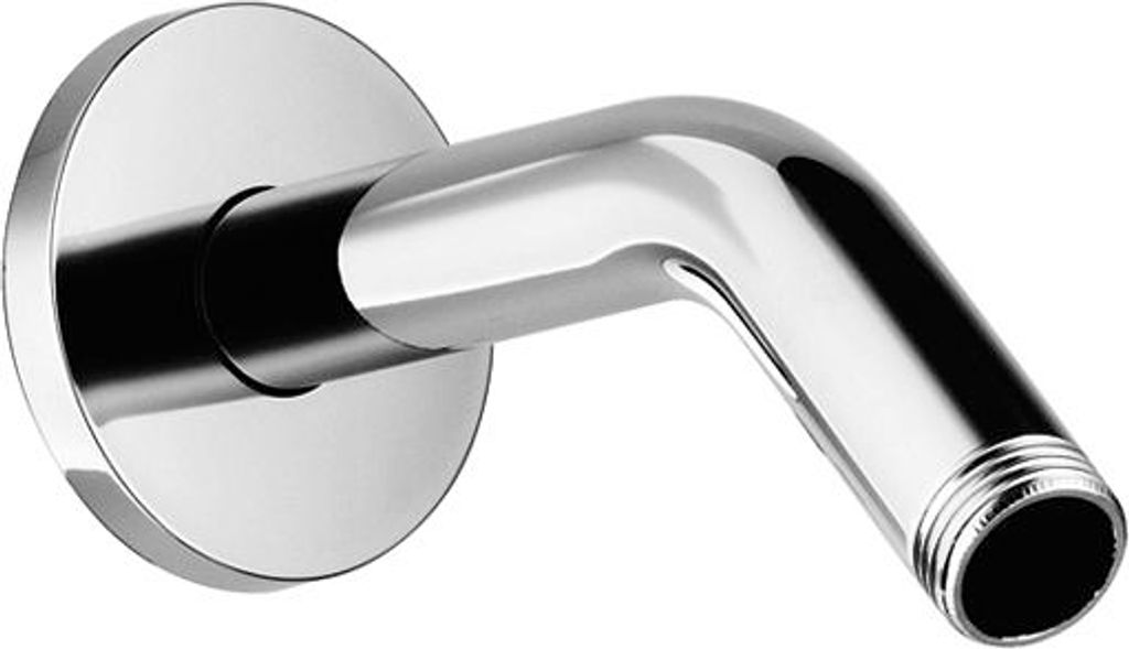 Herzbach LIVING SPA Wandarm 140mm rund gewinkelt Chrom