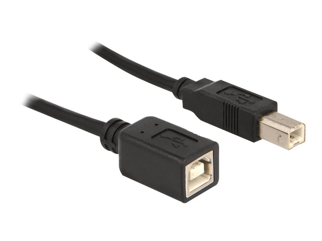 DELOCK USB Verl.B -> B St/Bu 2.00m sw Immagine del prodotto 