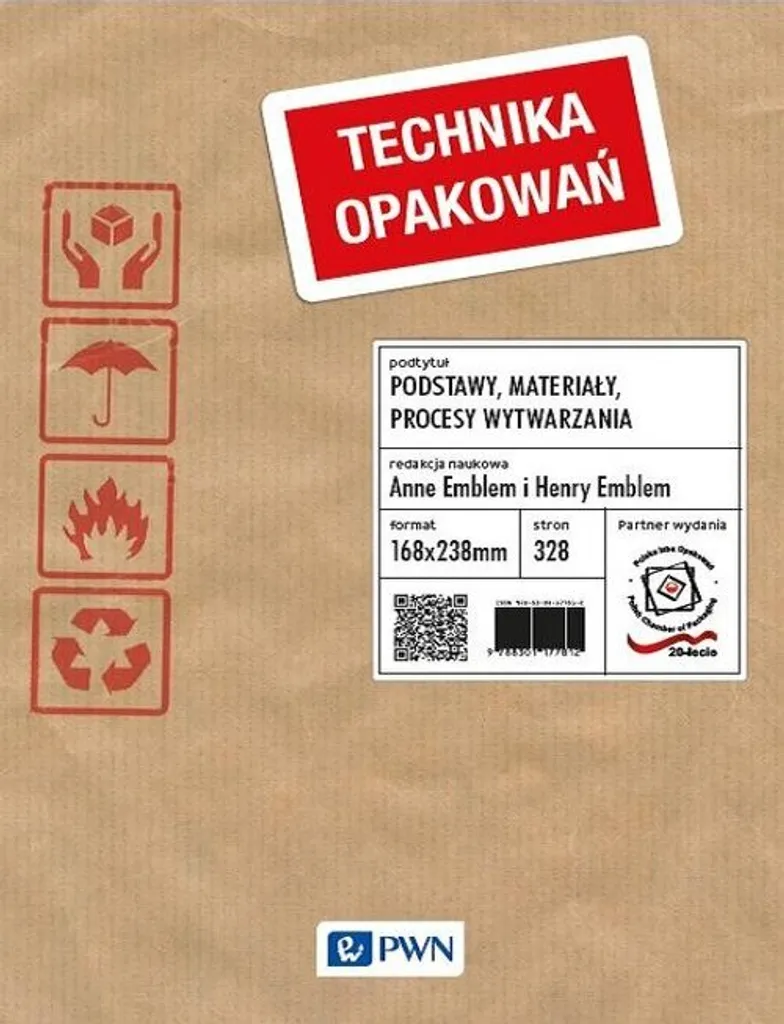 Livre Technika opakowań par Anne Emblem en polonais pour professionnels