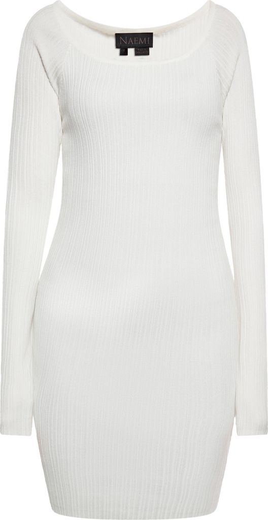 NAEMI damen kleid - wollweiss, L