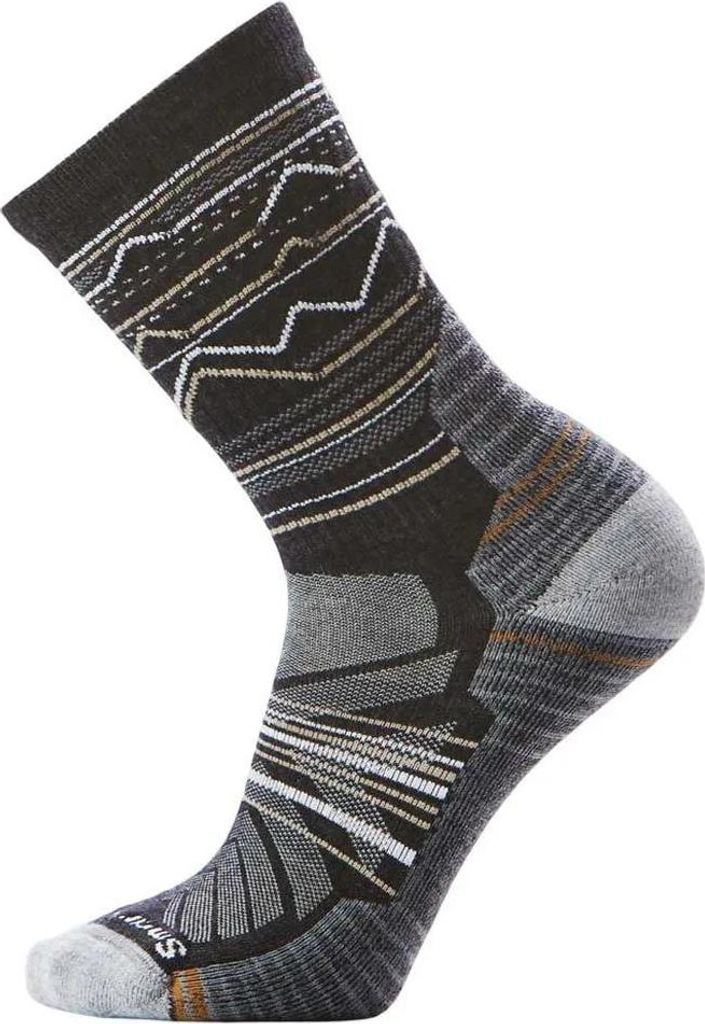 Smartwool Hike Light Cushion Mountain Range Crew-socken Grau EU 42-45 Herren,Damen Grau EU 42-45
