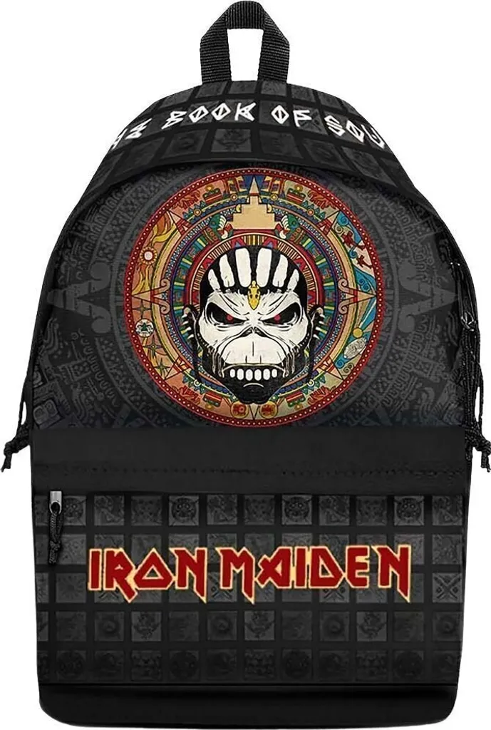 Sac à dos Iron Maiden Book Of Souls en toile noire ultra robuste