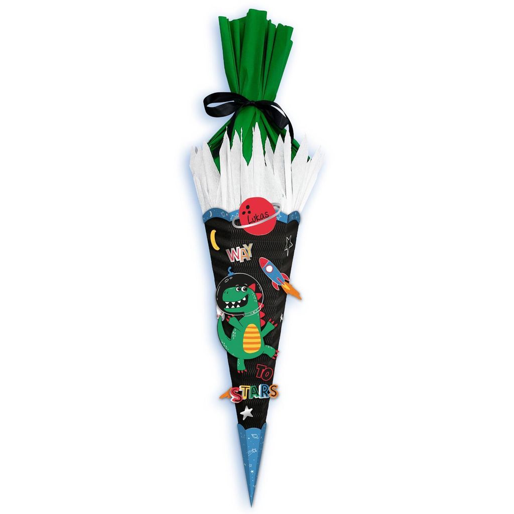 Ursus DEKO-SET für SCHULTÜTE Space Dino
