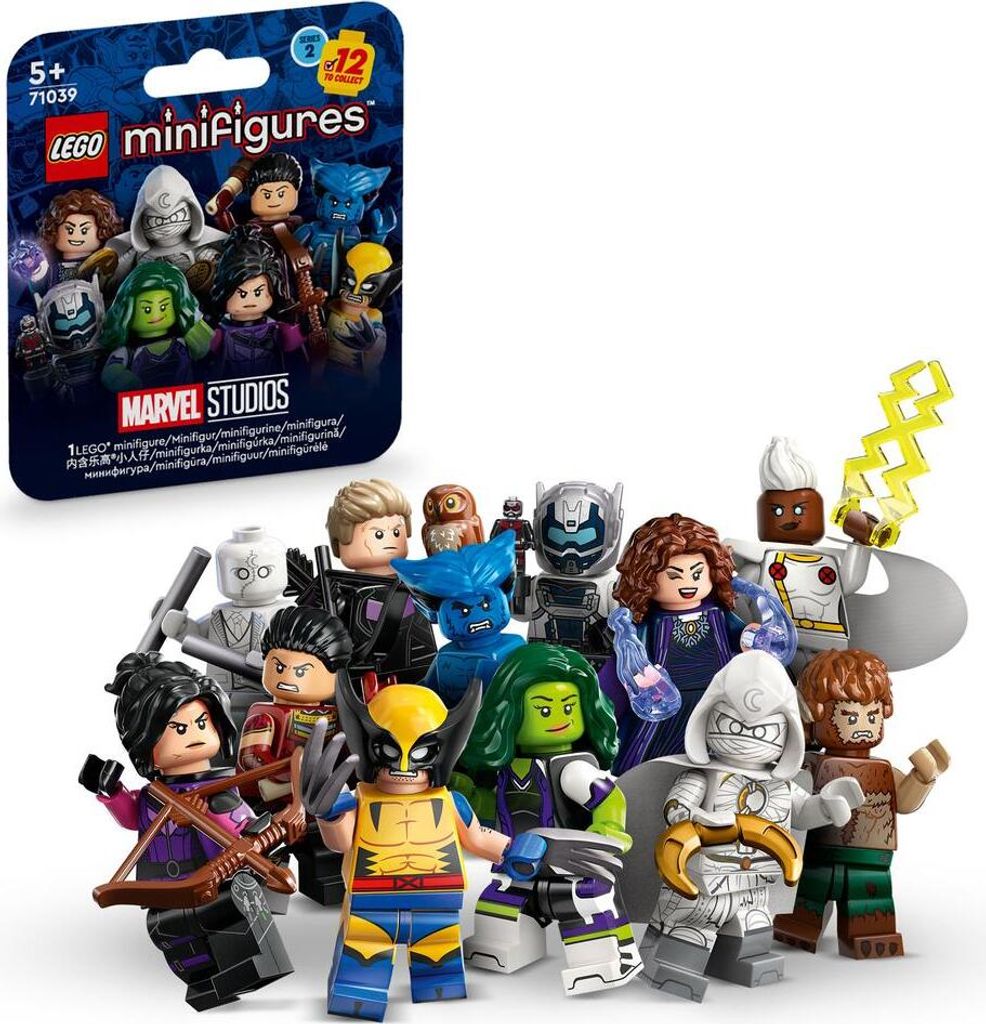 LEGO Minifiguren 71039 Marvel-Serie 2 - box - 36 Minifiguren