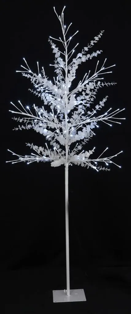 Arbre lumineux scintillant avec feuilles 180 cm - Décoration LED Design