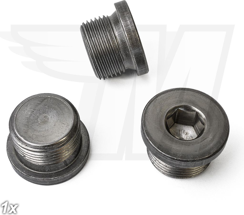 2x Öl Ablass Schraube für Renault Peugeot Citroen Fiat Ford Opel | M22 x 1,5 x 14