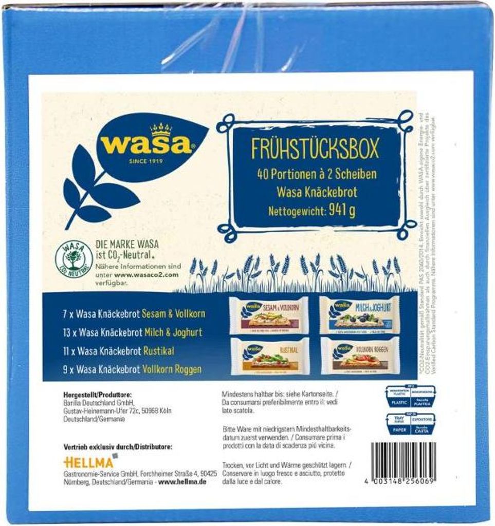 Wasa Frühstücksbox 40x2er Produktbild 