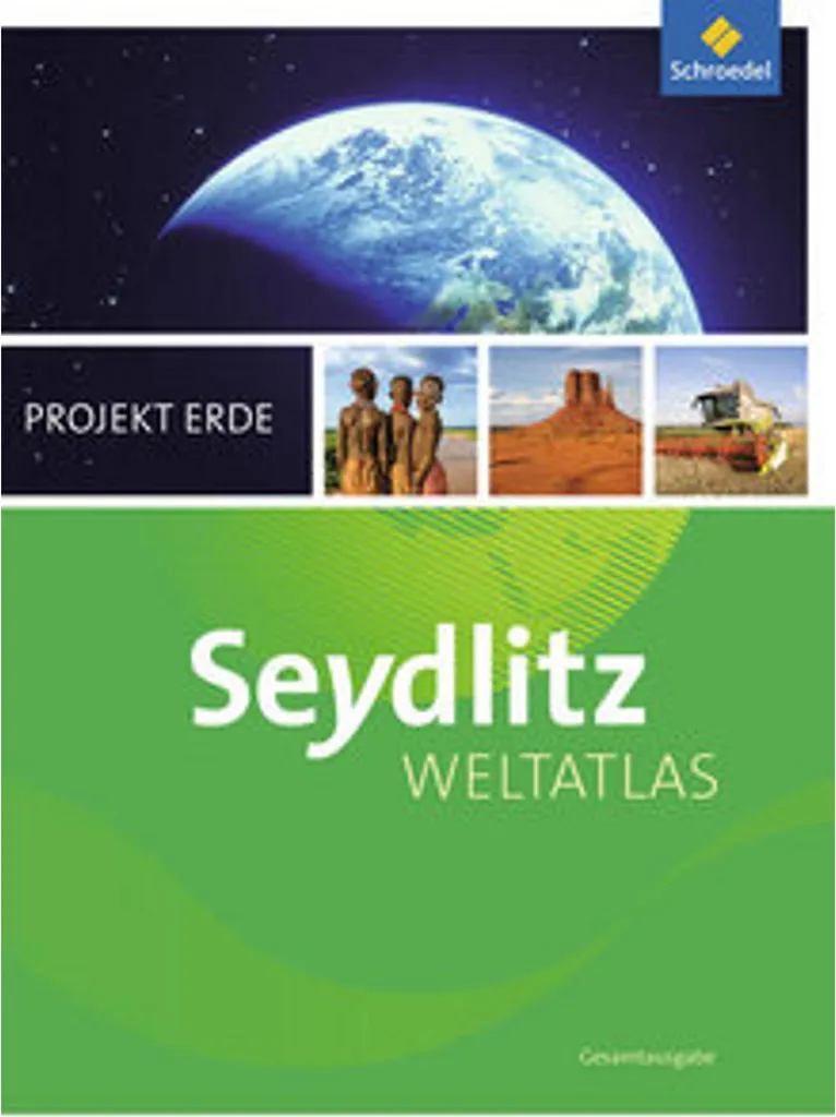 Atlas Géographique Seydlitz Projekt Erde Livre de Référence Scolaire
