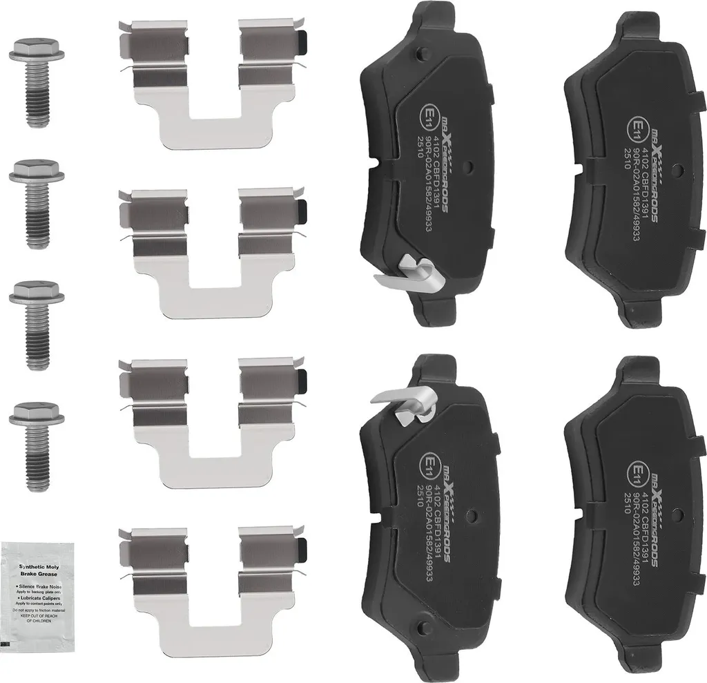 Plaquettes de frein arrière pour Vauxhall Astra 1.6 1.8 16V 1998-2005