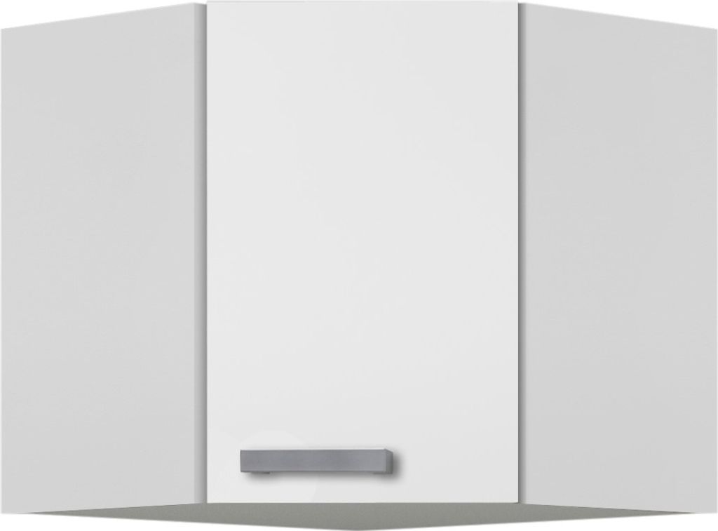 Küchen Eckhängeschrank Oslo OED606-9 in weiß 60 cm breit
