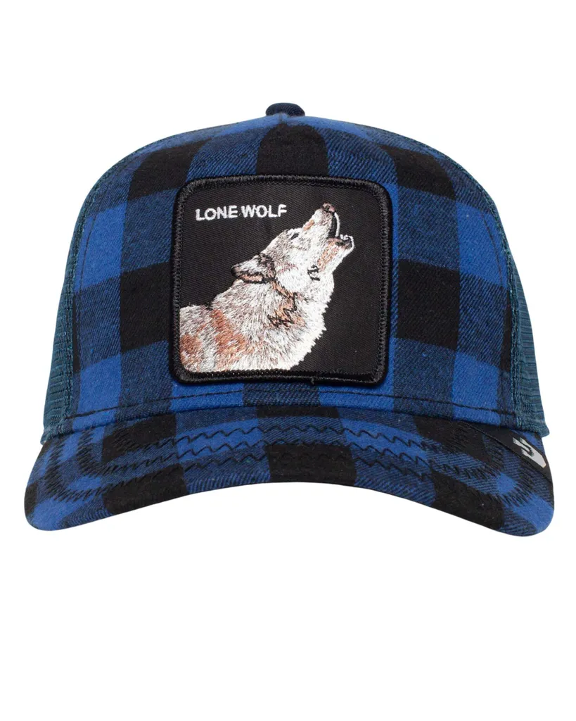 Cappello Goorin Bros Unisex Blu Poliestere - Trucker Hat Originale