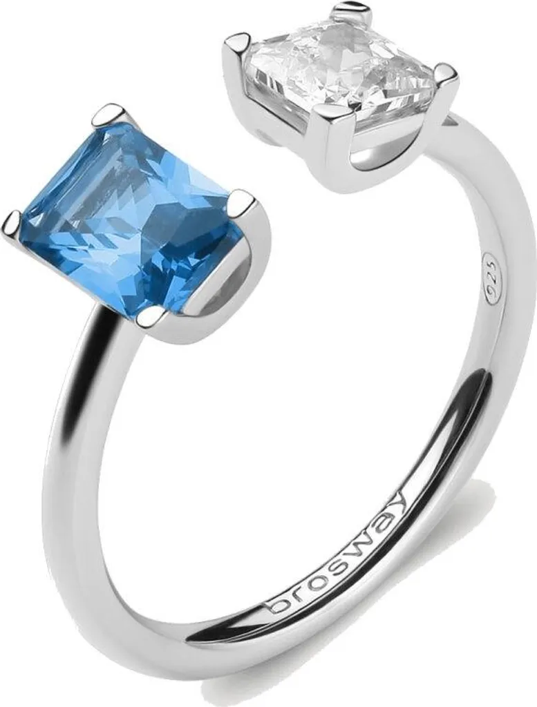 Elegante Anello Aperto Fancy Freedom Blue FFB09 - Collezione Brosway