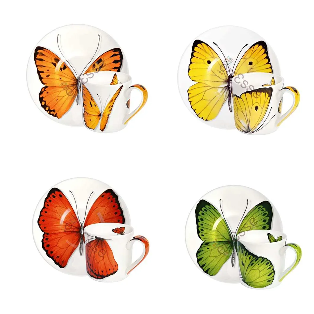 Taitù Freedom Set 4 Tazzine: Colore e Natura nella tua Cucina