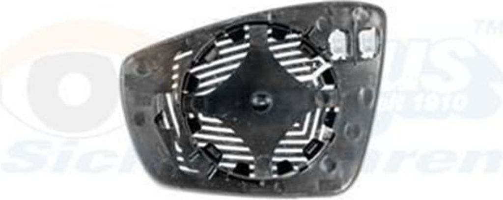 Van Wezel Spiegelglas rechts konvex für VW Polo 6R 6C 1.0 1.2 1.4 1.6 1.8 TDI