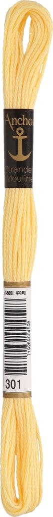 Anchor Sticktwist 4635000-00301 vanille Stickgarn, 100 % Produktbild 