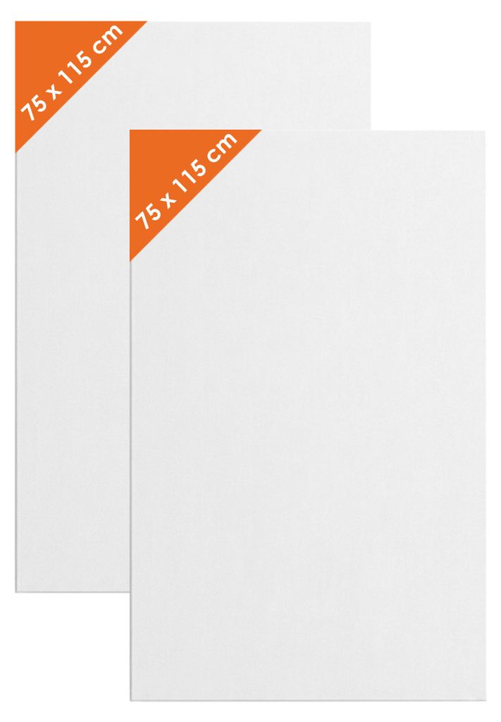 XL Leinwand auf Keilrahmen 2er Set - 115 x 75 cm - Produktbild 
