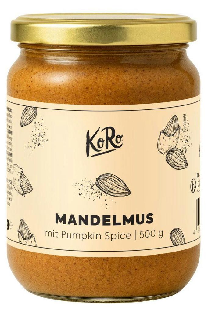 KoRo I Mandelmus mit Pumpkin Spice 500 g Produktbild 