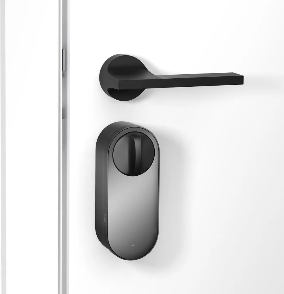 Aqara Smart Lock U200 Noir EL-D02D-B : Serrure Connectée Apple Home Key