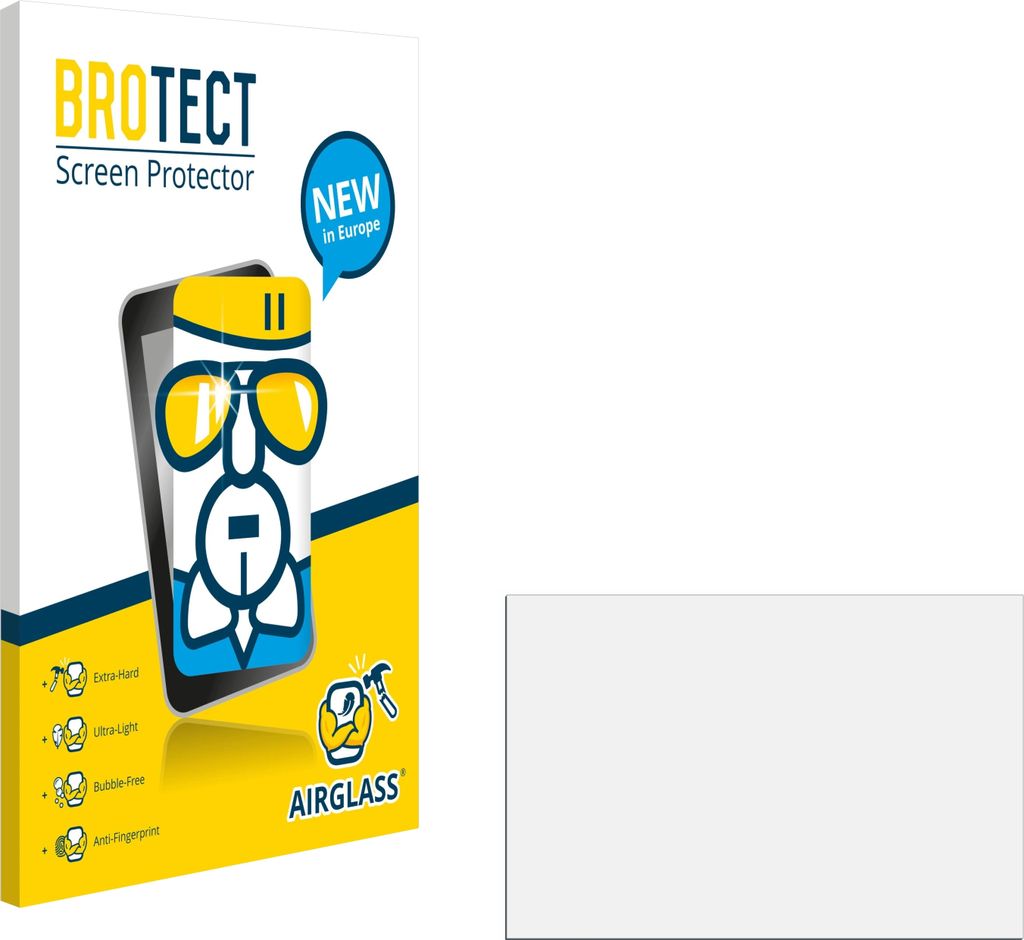 BROTECT Schutzglas für Gira Wohnungsstation AP 7 Schutzfolie Panzer Folie Glas Display Schutz klar