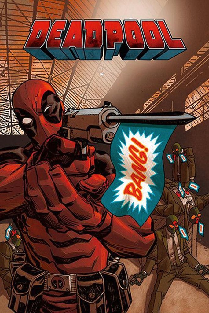Marvel Comics Poster: Deadpool Bang (9)