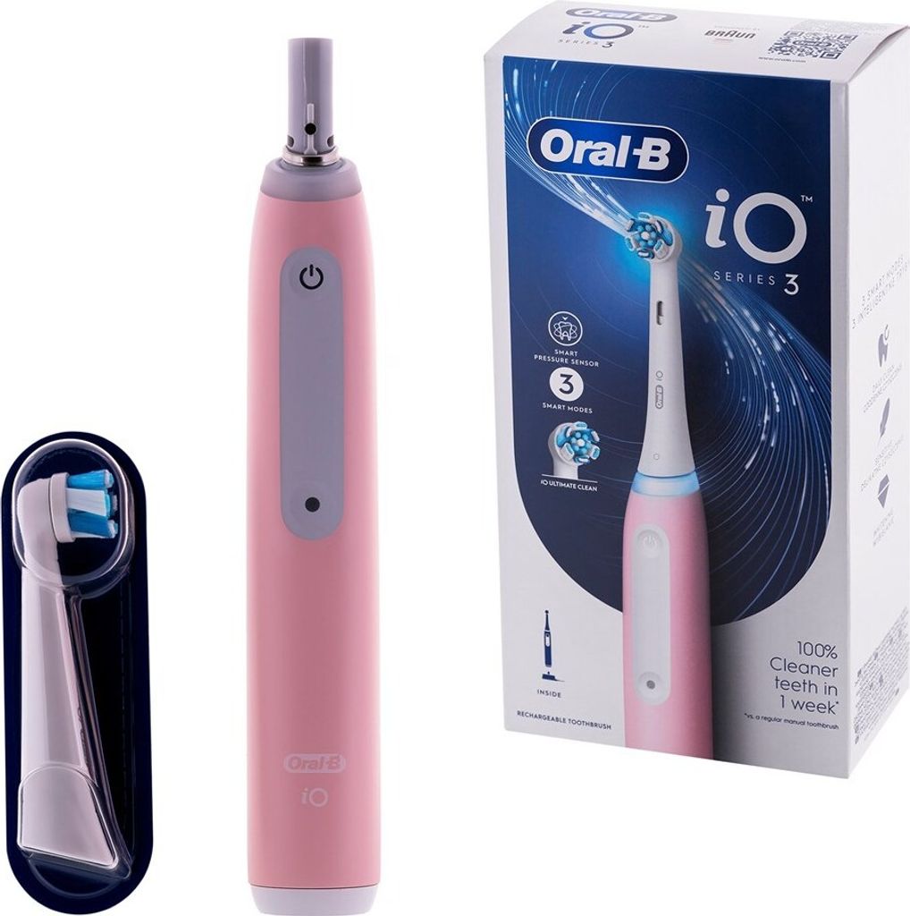 Braun Oral-B szczoteczka elektryczna iO 3 PINK Immagine del prodotto 