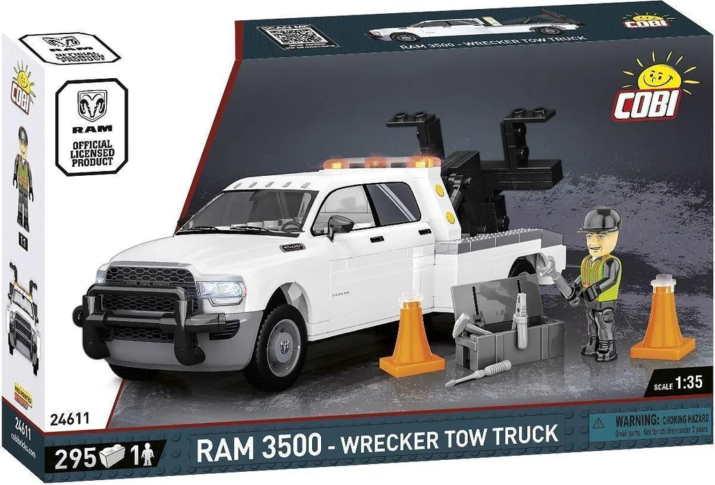 Camion de dépannage Dodge RAM 3500 COBI 24611 : Jeu de construction 4x4