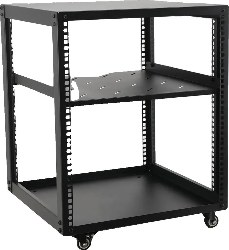 Rack de serveur à cadre ouvert profondeur réglable - Châssis mobile 19''