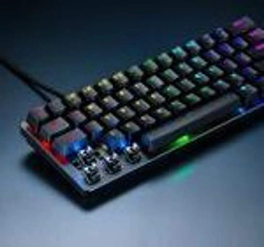 Razer Huntsman Mini Analog : Switchs Optiques et Format 60% Noir - 22