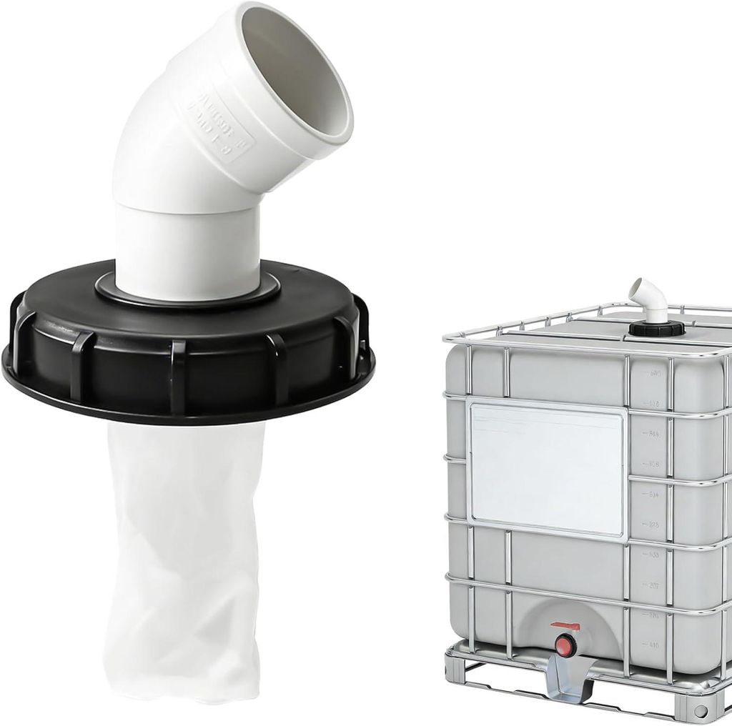 Víko IBC s filtrem, DN150-165 mm, víko IBC s ohybem, nylon, Obrázek produktu 