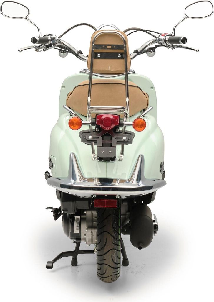 Motorroller Retro EasyCruiser Eco Mint 50ccm 45 kmh Moped Produktbild 8