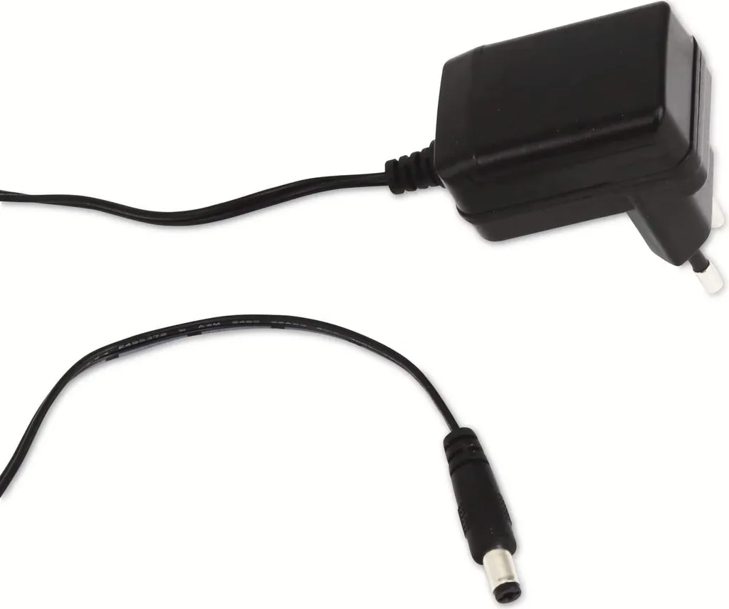 QUATPOWER alimentatore switching a innesto XY06J-0900050Q-EW55.21, 9V/0.5A, 5.5/2.1