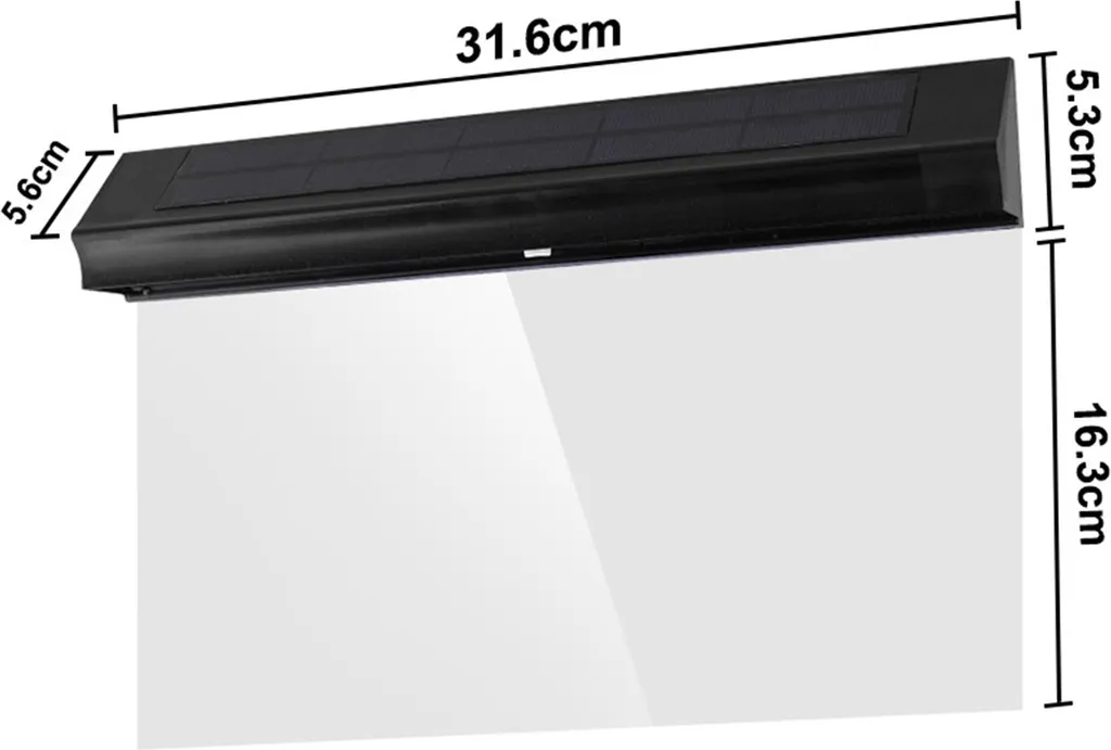 Plaque de numéro de maison solaire étanche avec éclairage LED mural