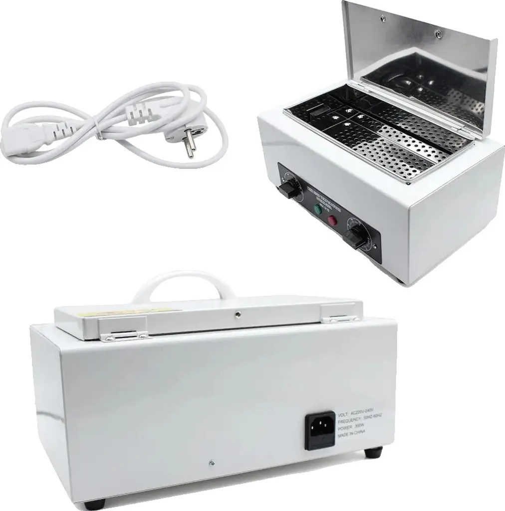 Stérilisateur électrique air chaud 2L pour manucure et soins beauté
